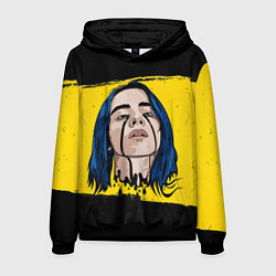 Толстовка-худи мужская Billie Eilish, цвет: 3D-черный