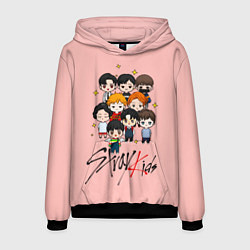 Толстовка-худи мужская Stray Kids, цвет: 3D-черный