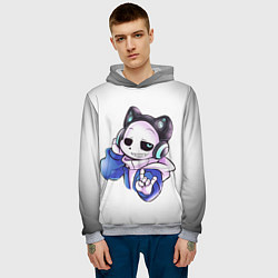 Толстовка-худи мужская UNDERTALE, цвет: 3D-меланж — фото 2