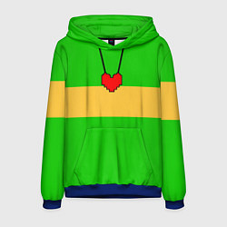 Толстовка-худи мужская ЧАРА CHARA, цвет: 3D-синий