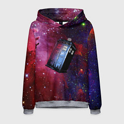 Толстовка-худи мужская Doctor Who, цвет: 3D-меланж