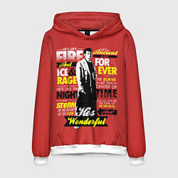 Толстовка-худи мужская Doctor Who, цвет: 3D-белый