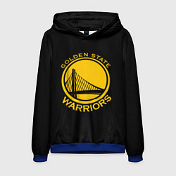 Толстовка-худи мужская GOLDEN STATE WARRIORS, цвет: 3D-синий