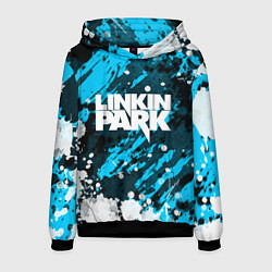 Толстовка-худи мужская Linkin Park, цвет: 3D-черный