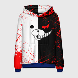 Толстовка-худи мужская MONOKUMA, цвет: 3D-синий