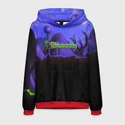 Толстовка-худи мужская TERRARIA, цвет: 3D-красный