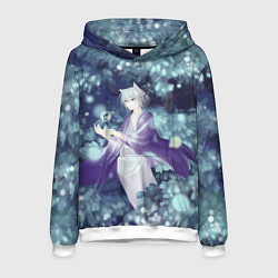 Толстовка-худи мужская Tomoe Kamisama, цвет: 3D-белый