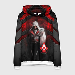 Толстовка-худи мужская Assasin's creed, цвет: 3D-белый