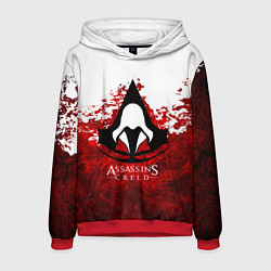 Толстовка-худи мужская Assasin's creed, цвет: 3D-красный
