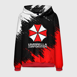 Толстовка-худи мужская UMBRELLA CORP, цвет: 3D-красный