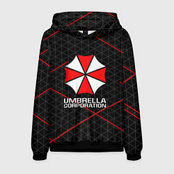 Толстовка-худи мужская UMBRELLA CORP, цвет: 3D-черный