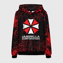 Толстовка-худи мужская UMBRELLA CORPORATION, цвет: 3D-черный