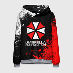 Толстовка-худи мужская UMBRELLA CORPORATION, цвет: 3D-меланж