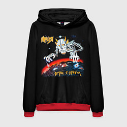 Толстовка-худи мужская Ария, цвет: 3D-красный