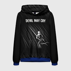 Толстовка-худи мужская Devil May Cry, цвет: 3D-синий