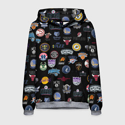 Мужская толстовка NBA Pattern