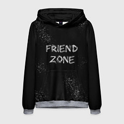 Толстовка-худи мужская FRIEND ZONE, цвет: 3D-меланж