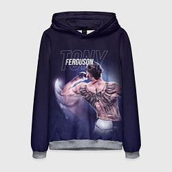 Толстовка-худи мужская Tony Ferguson, цвет: 3D-меланж