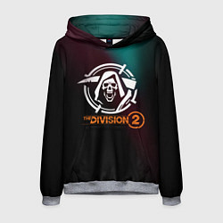 Толстовка-худи мужская The Division 2 Logo, цвет: 3D-меланж