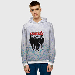 Толстовка-худи мужская The Matrixx, цвет: 3D-белый — фото 2