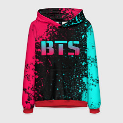 Толстовка-худи мужская BTS, цвет: 3D-красный