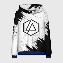 Толстовка-худи мужская LINKIN PARK, цвет: 3D-синий