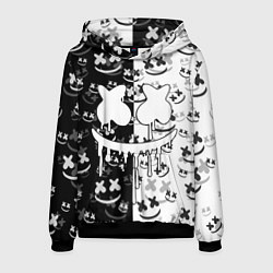 Толстовка-худи мужская Marshmello, цвет: 3D-черный