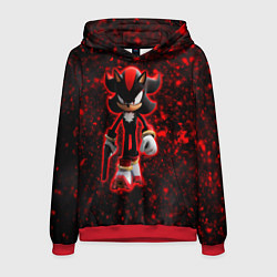 Толстовка-худи мужская СОНИК, цвет: 3D-красный