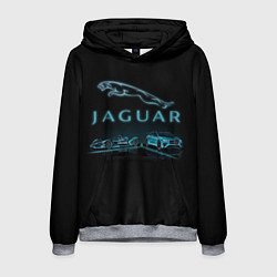 Толстовка-худи мужская Jaguar, цвет: 3D-меланж