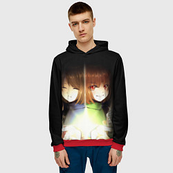 Толстовка-худи мужская UNDERTALE, цвет: 3D-красный — фото 2