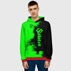 Толстовка-худи мужская Sabaton, цвет: 3D-красный — фото 2