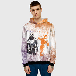 Толстовка-худи мужская Half life attack, цвет: 3D-черный — фото 2