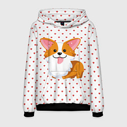 Мужская толстовка Корги