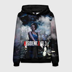 Толстовка-худи мужская RESIDENT EVIL 3, цвет: 3D-черный
