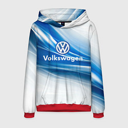 Толстовка-худи мужская Volkswagen, цвет: 3D-красный