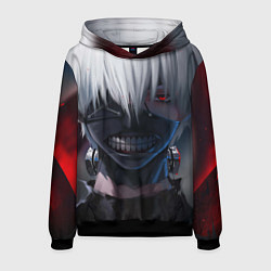 Толстовка-худи мужская TOKYO GHOUL, цвет: 3D-черный