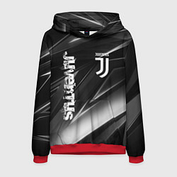 Толстовка-худи мужская JUVENTUS, цвет: 3D-красный