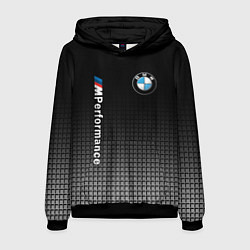 Толстовка-худи мужская BMW M PERFORMANCE, цвет: 3D-черный