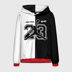 Толстовка-худи мужская Michael Jordan 23, цвет: 3D-красный