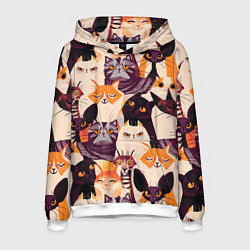 Мужская толстовка КОТИКИ