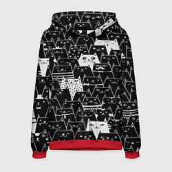 Мужская толстовка КОТЫ BLACK
