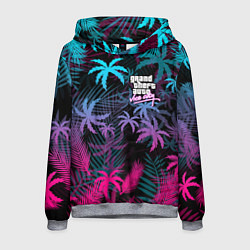Толстовка-худи мужская GTA VICE CITY, цвет: 3D-меланж