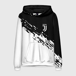 Толстовка-худи мужская JUVENTUS, цвет: 3D-белый