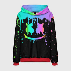 Толстовка-худи мужская MARSHMELLO, цвет: 3D-красный