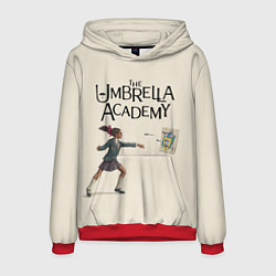 Толстовка-худи мужская The umbrella academy, цвет: 3D-красный