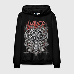 Толстовка-худи мужская Slayer, цвет: 3D-черный