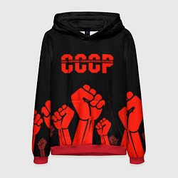 Толстовка-худи мужская СССР, цвет: 3D-красный