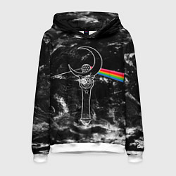 Толстовка-худи мужская Dark Side of the Moon Stick, цвет: 3D-белый