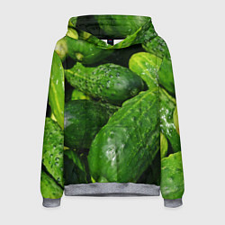 Мужская толстовка Огурцы
