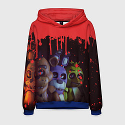 Толстовка-худи мужская Five Nights At Freddys, цвет: 3D-синий